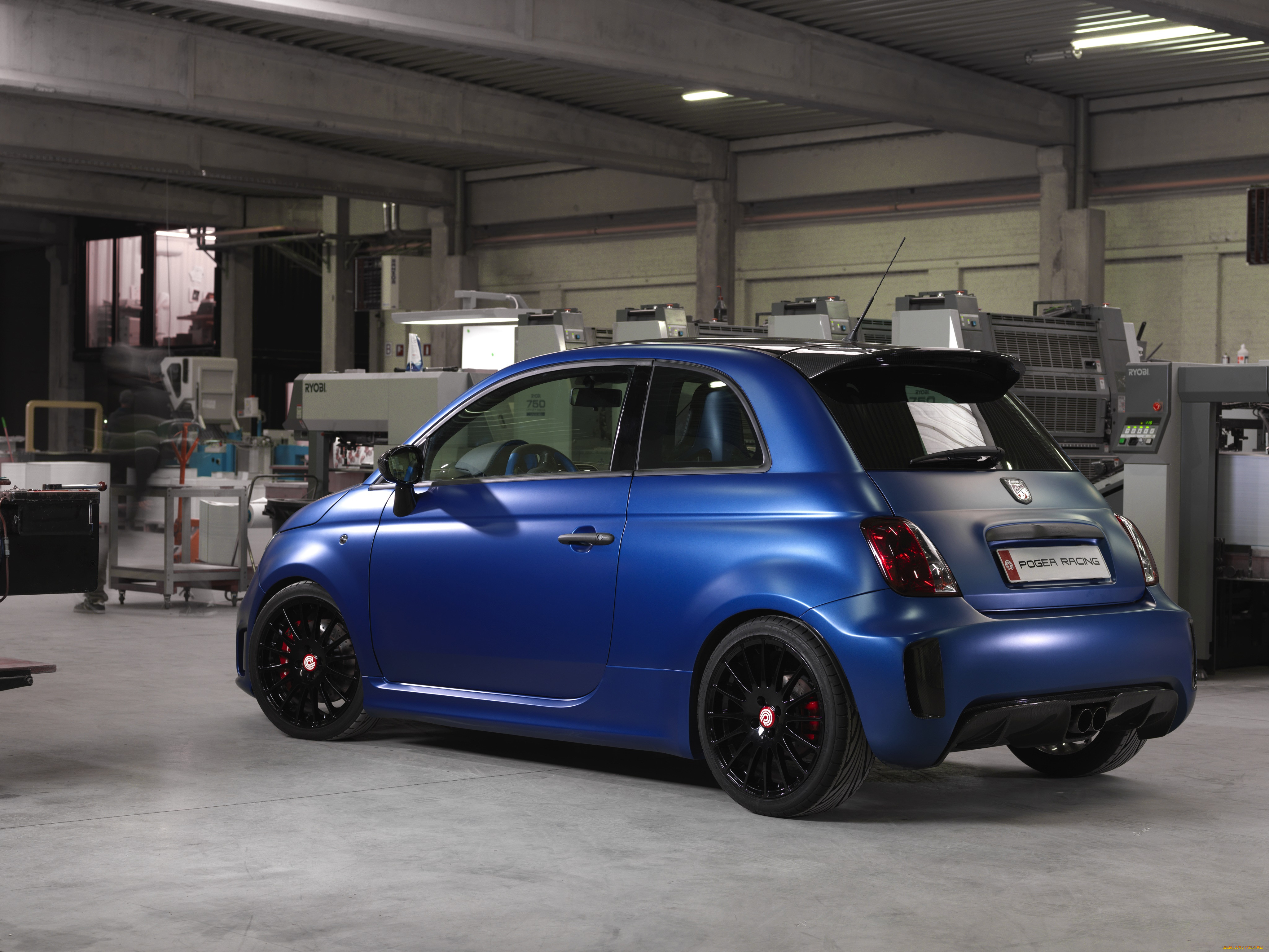 , fiat, blue, , pogea, wonder, 2015, 500, racing, abarth